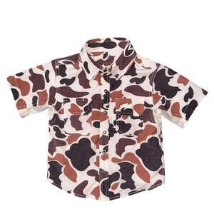 Two Dove Outdoors Boone Camo Button Up